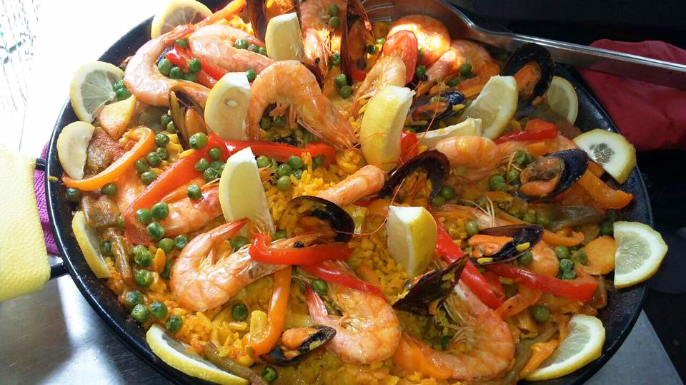 Meeresfrüchte-Paella